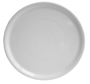 Assiette Pizza Lubiana blanc - 33 cm